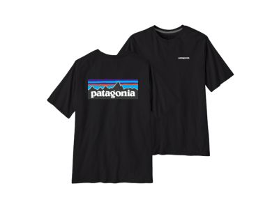 Tricou Patagonia P-6 Logo Responsibili, Black