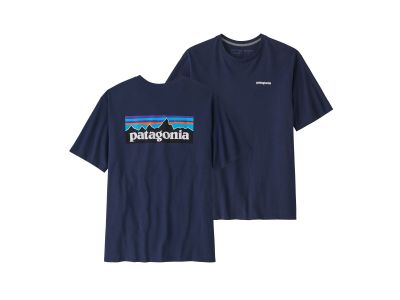 Patagonia P-6 Logo Responsibili-T-Shirt, klassisches Marineblau