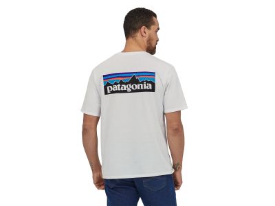 Patagonia P-6 Logo Responsibili-T-Shirt, weiß