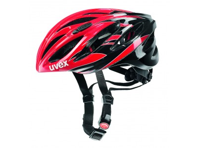 uvex Boss Race Helm rot/schwarz