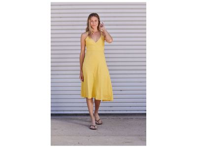 Patagonia Wear With All Damenkleid, longplains/shine yellow