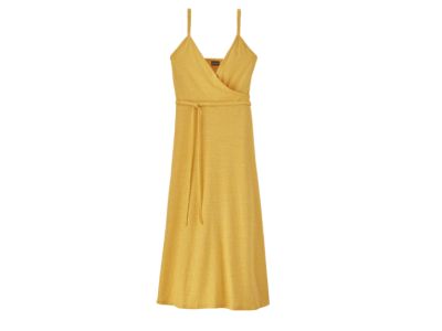 Patagonia Wear With All dámské šaty, Longplains/Shine Yellow