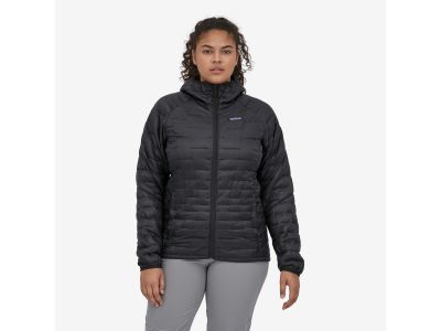 Geacă damă Patagonia Micro Puff Hoody, neagră