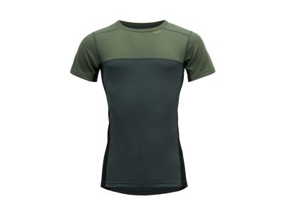 Devold LAUPAREN MERINO 190 tričko, Forest/Woods/black