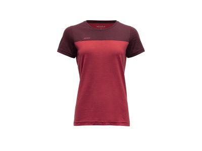 Devold NORANG MERINO 150 Damen T-Shirt, Port/Beauty