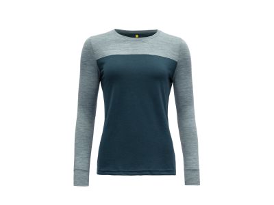 Devold NORANG MERINO 150 Damen-T-Shirt, Pond/Cameo Melange