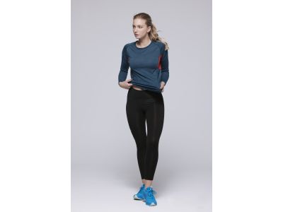 Devold RUNNING MERINO women&#39;s leggings, Caviar