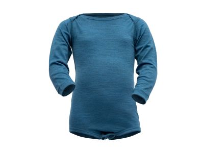 Body niemowlęce Devold Breeze, niebieski melanż