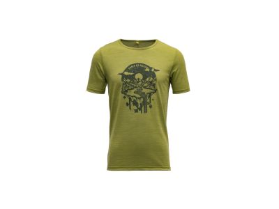 Devold TROLLVASS MERINO children&amp;#39;s t-shirt, green