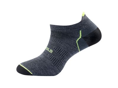 Devold Running Merino low ponožky, tmavosivá