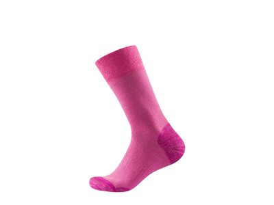 Devold MULTI MERINO HEAVY dámské ponožky, cerise