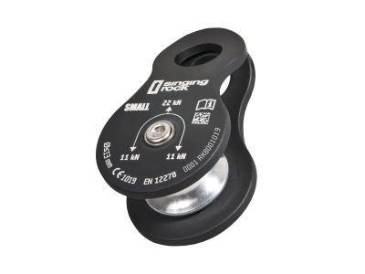 Singing rock pulley small, black