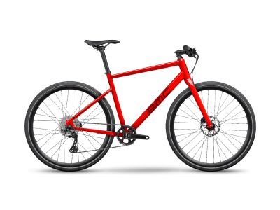 BMC Alpenchallenge AL FOUR 28 bicykel, červená/čierna