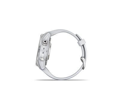 Garmin epix Pro (g2) Zegarek GPS, 42 mm, silver/biały kamień