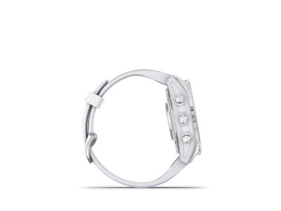 Garmin epix Pro (g2) Zegarek GPS, 42 mm, silver/biały kamień