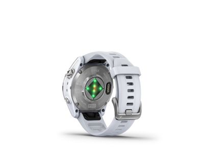 Garmin epix Pro (g2) GPS-Uhr, 42 mm, Silber/Whitestone