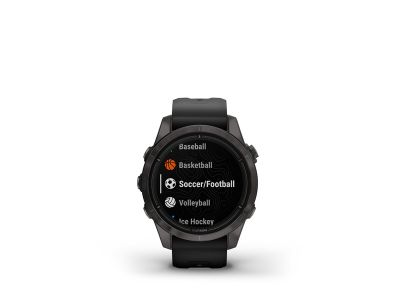 Garmin epix Pro (g2) Sapphire GPS hodinky, 42 mm, carbon šedá/DLC Titanium/black