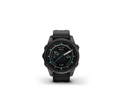 Garmin epix Pro (g2) Sapphire GPS watch, 42 mm, carbon gray/DLC Titanium/black