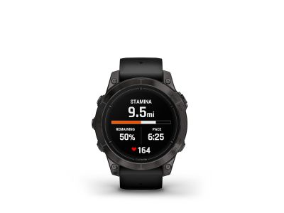 Garmin epix Pro (g2) Sapphire GPS hodinky, 47 mm, carbon šedá/DLC Titanium/black