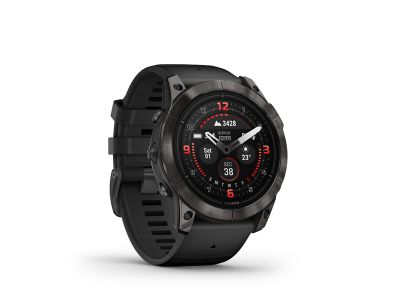 Garmin epix Pro (g2) Sapphire GPS-Uhr, 51 mm, Carbongrau/DLC-Titan/Schwarz
