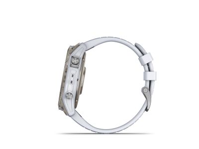 Garmin epix Pro (g2) Sapphire, 51mm hodinky, Titanium, Whitestone band
