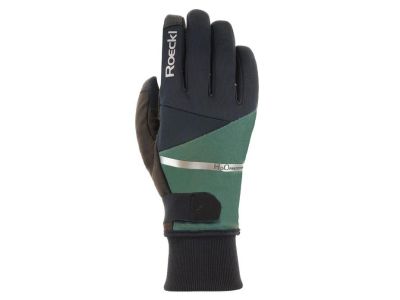 Roeckl Vuno gloves, black/laurel