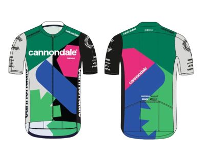 Cannondale CFR Replica jersey, green/blue