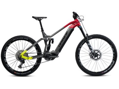 Haibike Nduro 7 29/27,5" elektrokolo, gloss grey/red/lime/black