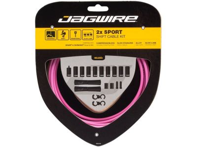 Jagwire 2x Sport Shift Kit váltókészlet, fehér