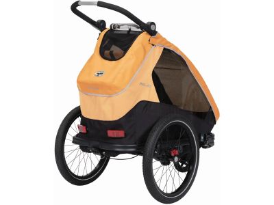 XLC MONOs BS-C09 cărucior pentru copii cu un singur loc de 20 inchi, galbenele/antracit