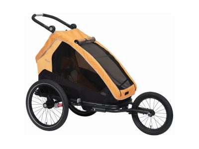 XLC MONOs BS-C09 cărucior pentru copii cu un singur loc de 20 inchi, galbenele/antracit