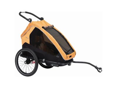 XLC MONOs BS-C09 Jednomiejscowy wózek dziecięcy 20&quot;, nagietek/antracyt