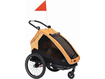 XLC MONOs BS-C09 jednomiestny detský závesný vozík, marigold/anthrazit