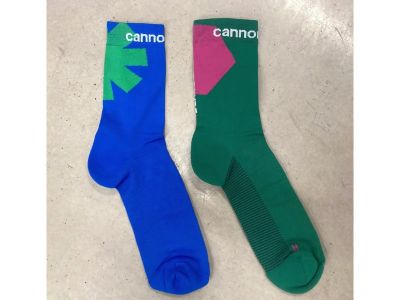 Cannondale CFR S-Phyre ponožky, zelená/modrá