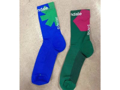 Cannondale CFR S-Phyre zokni, zöld/kék
