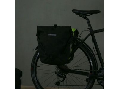 ORTLIEB Back-Roller High Visibility taška na nosič, 20 l, QL3.1, čierna