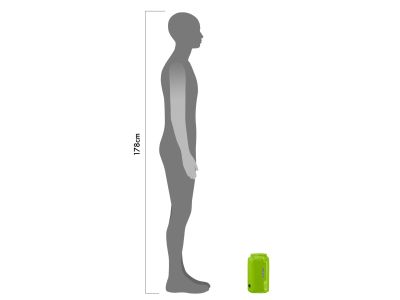 Geanta impermeabila ORTLIEB Dry-Bag PS10, 7 l, verde