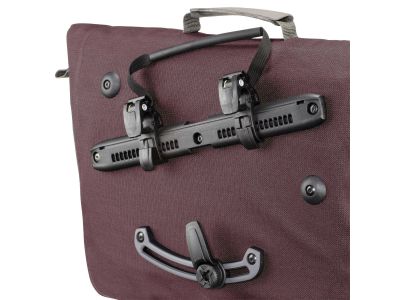 ORTLIEB Commuter-Bag Two Urban taška na nosič, 20 l, QL2.1, ash rose