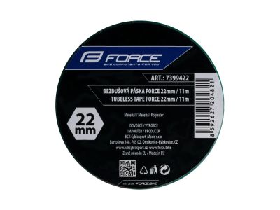 FORCE Tubeless-Band, 22 mm x 11 m
