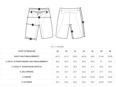 Troy Lee Designs Flowline-Shorts, dunkles Canvas