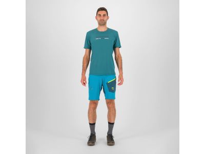 Tricou Karpos Val Federia, imprimeu albastru-verde 1