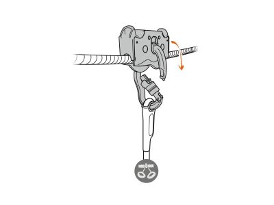 Petzl TRAC GUIDE LT double pulley