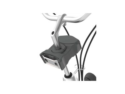Urban Iki BIO front bike seat with adapter, oishi beige/bincho black