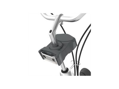 Urban Iki predná sedačka na bicykel s adaptérom, shinju biela/bincho čierna