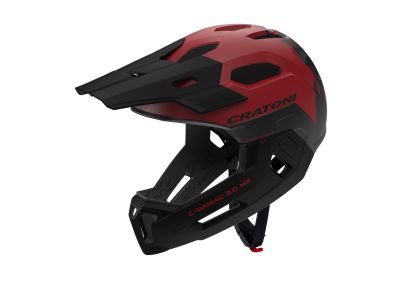 CRATONI C-Maniac 2.0 MX JR. children&amp;#39;s helmet, red/black matt
