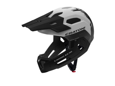 CRATONI C-Maniac 2.0 MX-Helm, schwarz/anthrazit matt