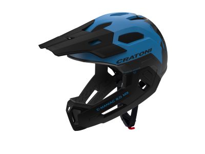 CRATONI C-Maniac 2.0 MX JR. children's helmet, blue/black matt