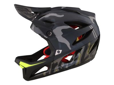 Kask Troy Lee Designs Stage MIPS Signature, camo czarny