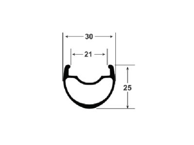 Set de roți Reynolds AR46 DB 28&quot;, axă solidă, Center Lock