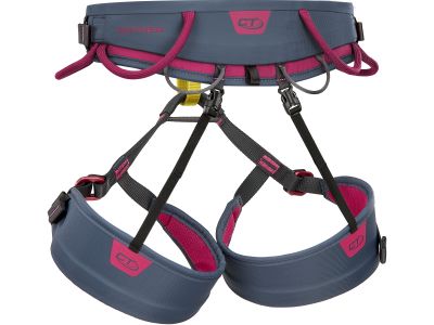 Climbing Technology Anthea women's seat harness, anthracite/fuchsia